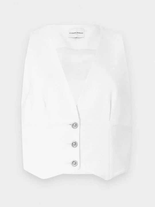 Foto van product Bodywarmer CLAUDIE PIERLOT crème