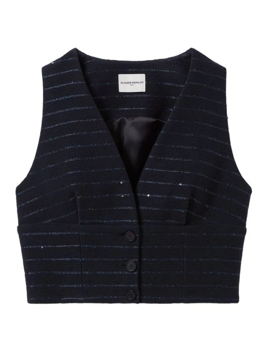 Foto van product Bodywarmer CLAUDIE PIERLOT donkerblauw