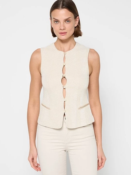 Foto van product Bodywarmer Emporio Armani beżowy
