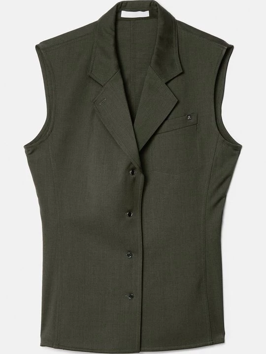 Foto van product Bodywarmer Helmut Lang olijfgroen