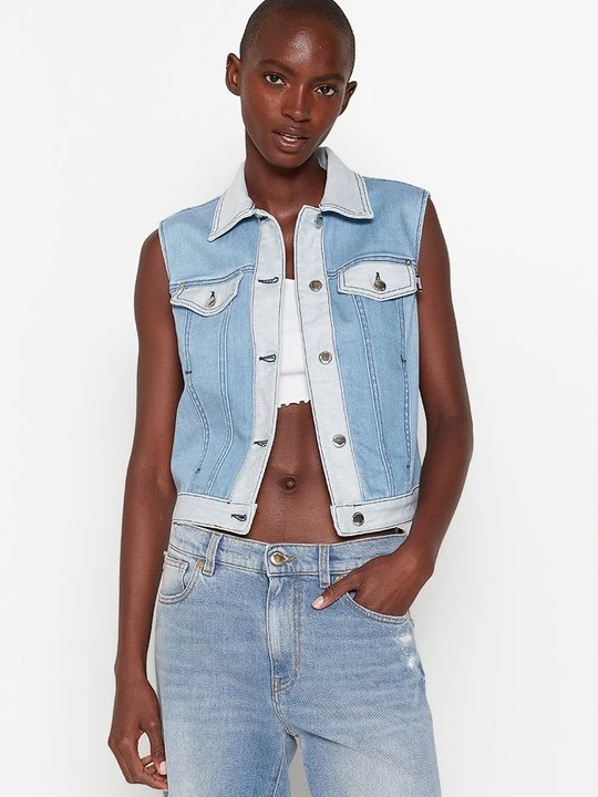 Foto van product Bodywarmer LOVE MOSCHINO blauw