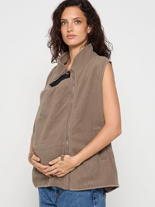 Foto van product Bodywarmer Mamalicious bruin