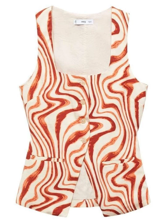 Foto van product Bodywarmer Mango crème