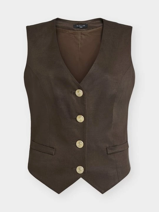 Foto van product Bodywarmer MARCIANO BY GUESS bruin