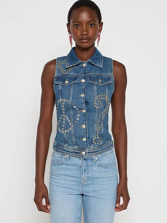 Foto van product Bodywarmer MOSCHINO blauw