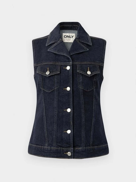 Foto van product Bodywarmer Only donkerblauw denim