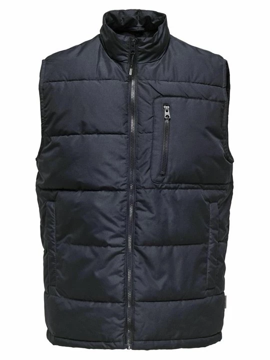 Foto van product Bodywarmer Only & Sons donkerblauw