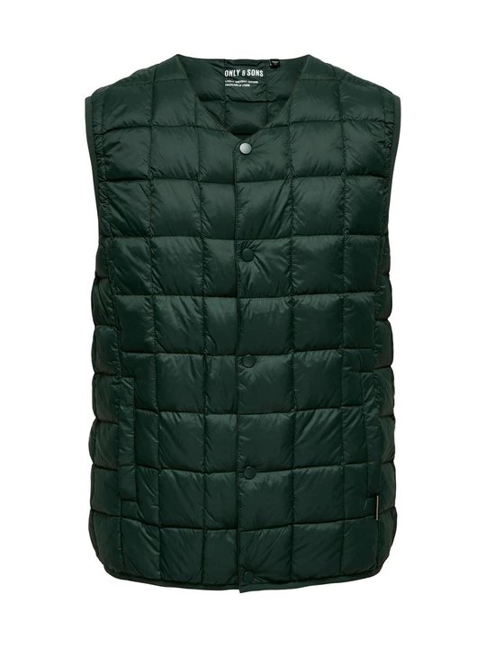 Foto van product Bodywarmer Only & Sons donkergroen