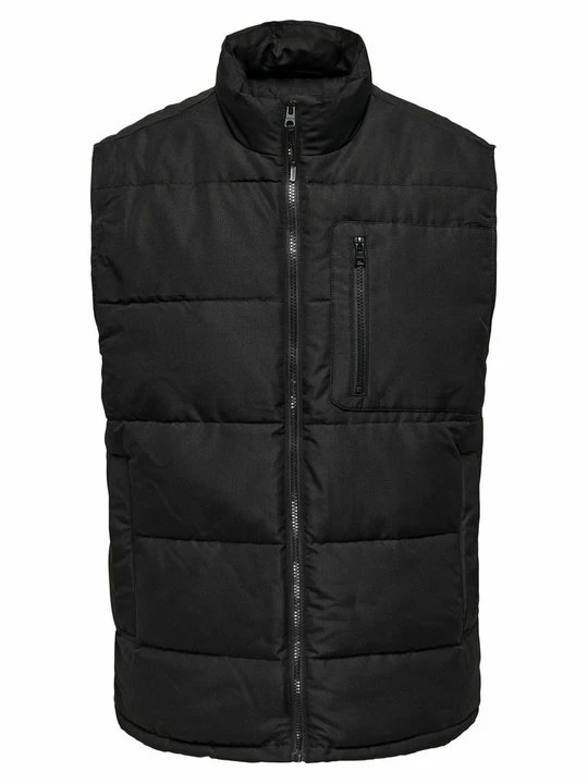Foto van product Bodywarmer Only & Sons zwart