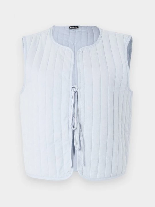 Foto van product Bodywarmer Pieces lichtblauw