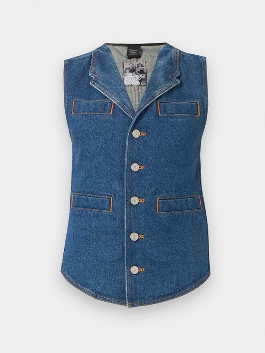 Foto van product Bodywarmer Pinko donkerblauw denim