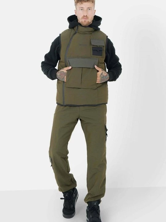 Foto van product Bodywarmer Sixth June kaki