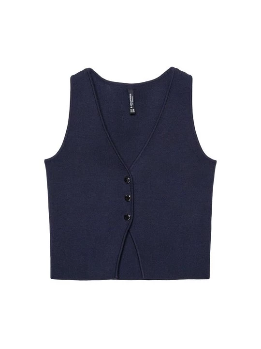 Foto van product Bodywarmer Stradivarius donkerblauw