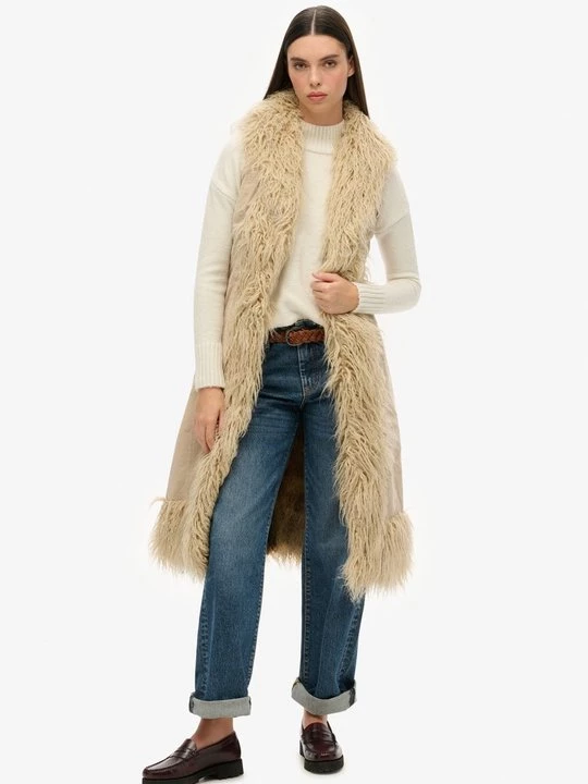 Foto van product Bodywarmer Superdry gemêleerd bruin
