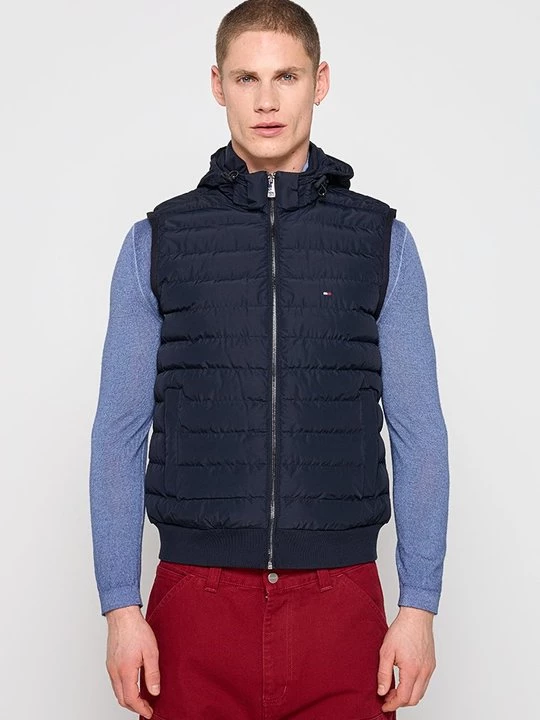 Foto van product Bodywarmer Tommy Hilfiger lichtblauw