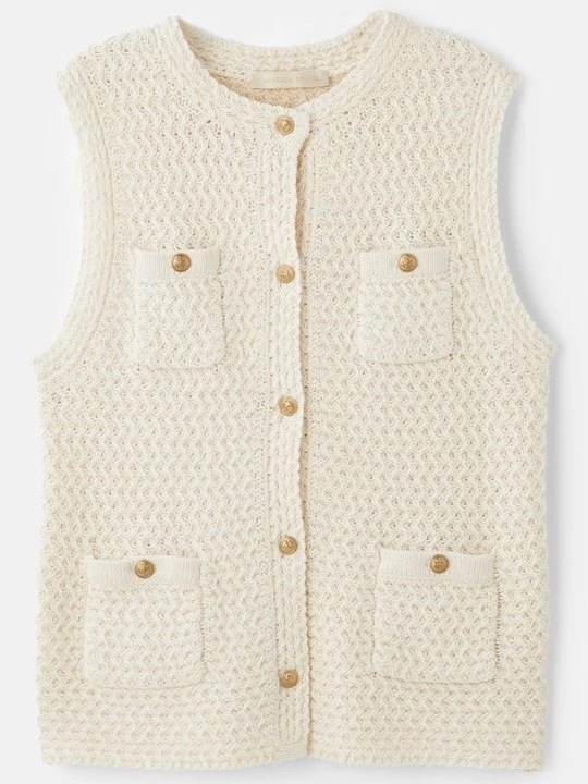 Foto van product Bodywarmer Vanessa Bruno crème