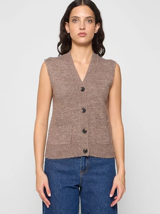 Foto van product Bodywarmer Vero Moda bruin