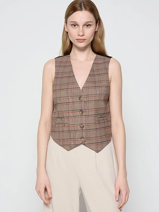 Foto van product Bodywarmer Vero Moda bruin