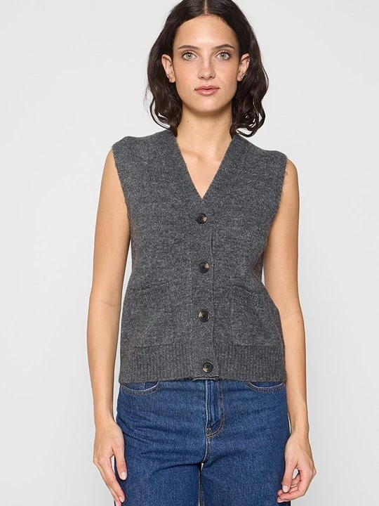 Foto van product Bodywarmer Vero Moda grijs