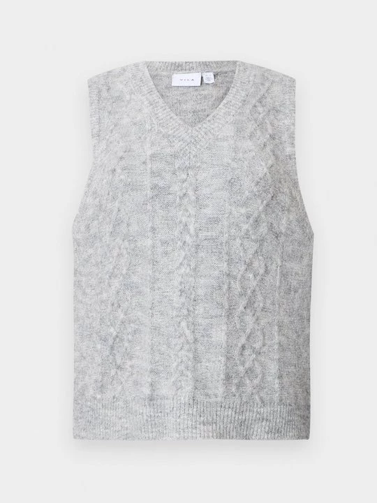 Foto van product Bodywarmer Vila lichtgrijs gemêleerd