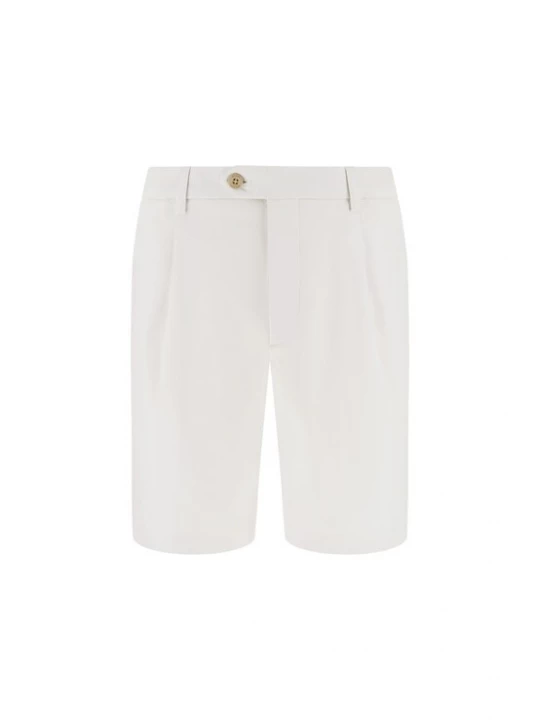Foto van product Boggi Milano Bandplooibroek wit