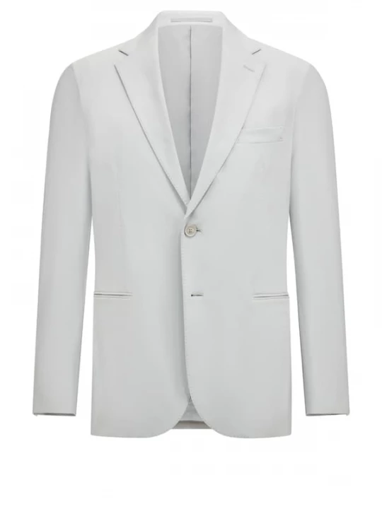 Foto van product Boggi Milano Business-colbert 'B Tech' parelwit