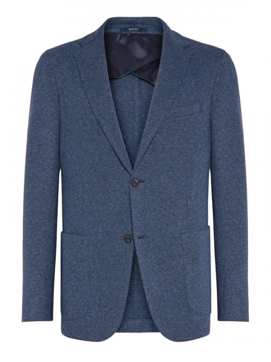 Foto van product Boggi Milano Colbert blauw gemêleerd