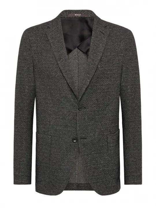 Foto van product Boggi Milano Colbert donkergrijs / zwart