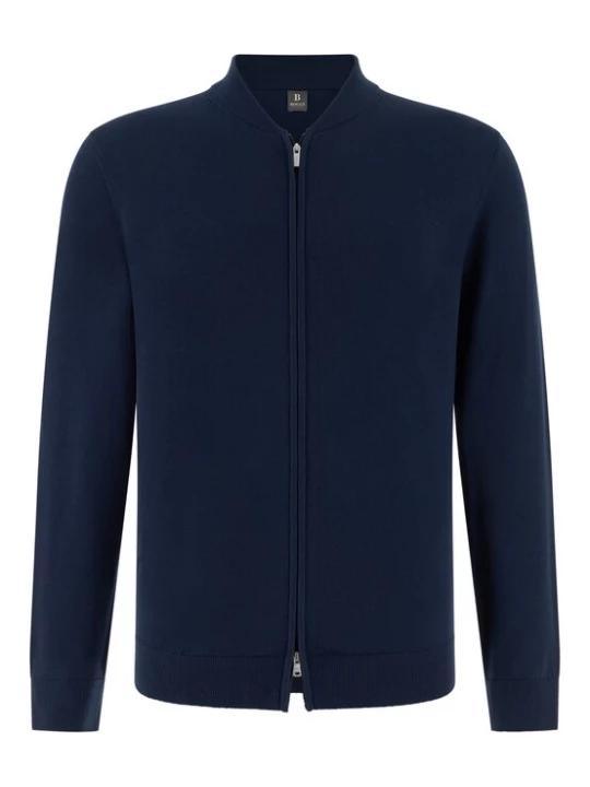 Foto van product Boggi Milano Gebreid vest navy