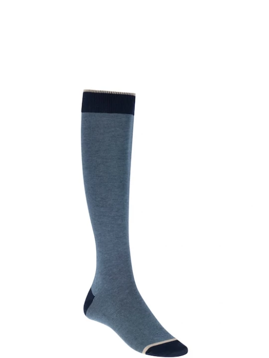 Foto van product Boggi Milano Kniekousen navy / blauw gemêleerd
