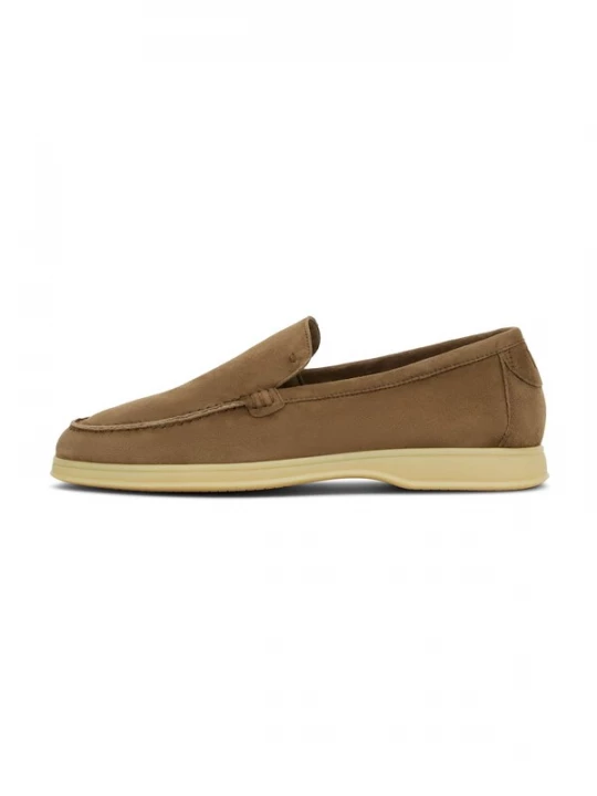 Foto van product Boggi Milano Mocassins 'Aria' ombergrijs