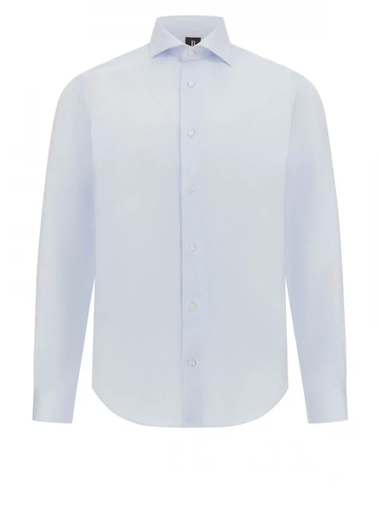 Foto van product Boggi Milano Overhemd blauw / lichtblauw