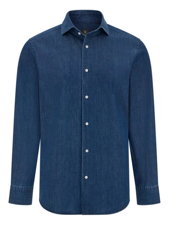 Foto van product Boggi Milano Overhemd donkerblauw