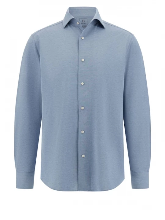 Foto van product Boggi Milano Overhemd duifblauw