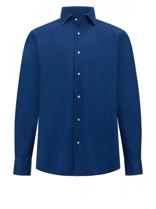Foto van product Boggi Milano Overhemd navy