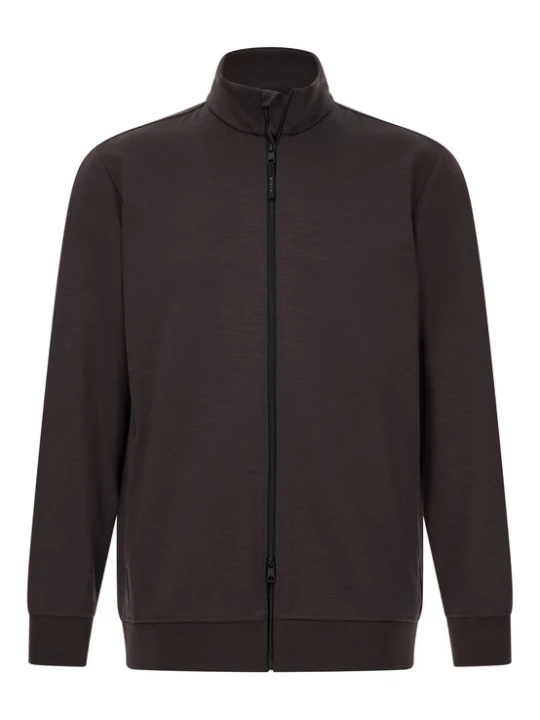 Foto van product Boggi Milano Sweatvest 'B Tech' bruin