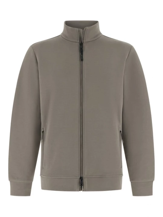 Foto van product Boggi Milano Sweatvest 'B Tech' taupe