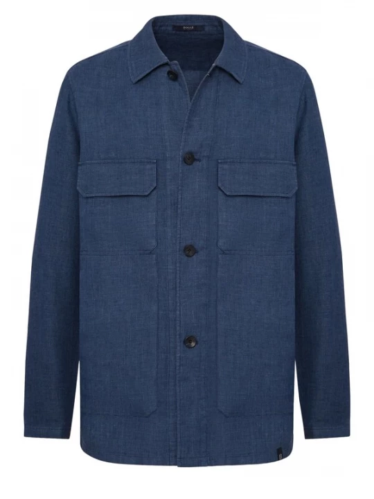Foto van product Boggi Milano Tussenjas blauw