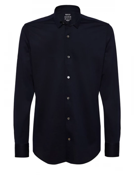 Foto van product Boggi Milano Zakelijk overhemd navy
