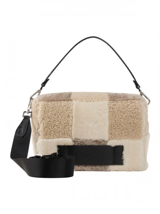 Foto van product BOGNER Handtas 'Hochalp Bar' beige / crème / mokka