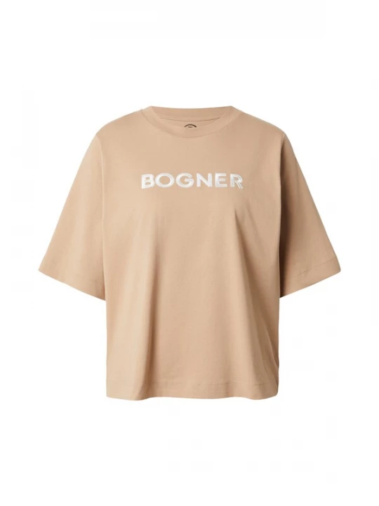 Foto van product BOGNER Shirt 'DOROTHY' cappuccino / wit