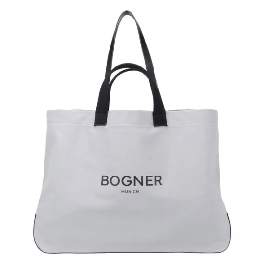 Foto van product BOGNER Shopper 'Curio' lichtgrijs / zwart