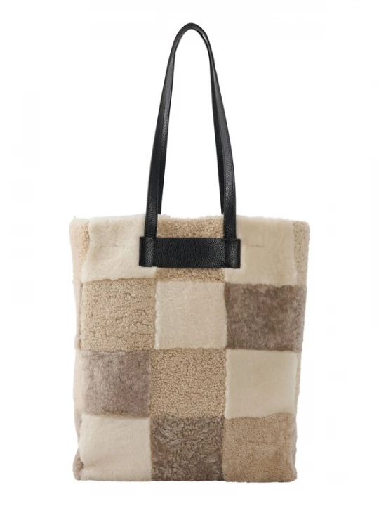 Foto van product BOGNER Shopper 'Hochalp Alexandria' beige / crème / mokka