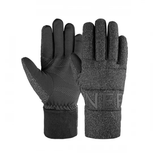 Foto van product BOGNER Vingerhandschoenen 'Walker' grijs / antraciet
