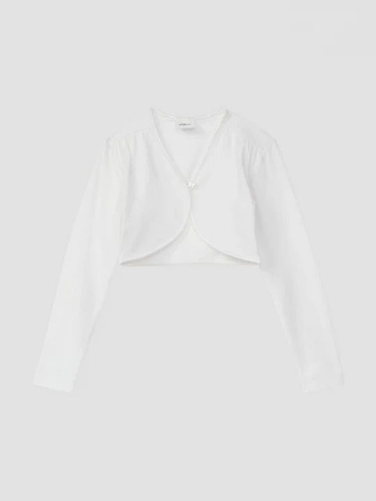 Foto van product Bolero met satijnen rand s.Oliver wit