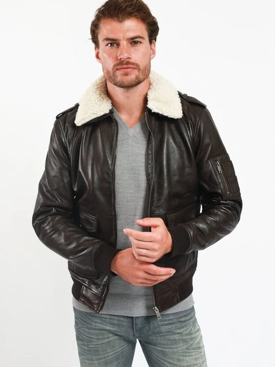 Foto van product Bomberjacks Lee Cooper bruin