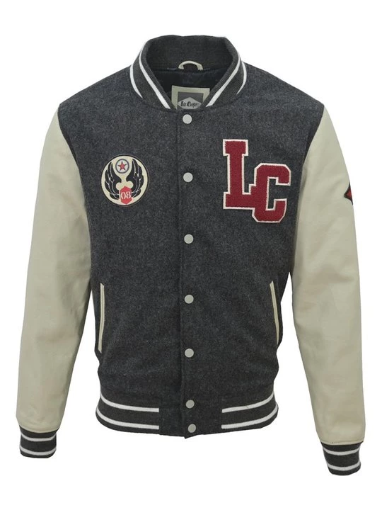 Foto van product Bomberjacks Lee Cooper grijs