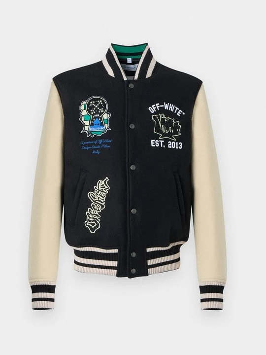 Foto van product Bomberjacks Off White zwart