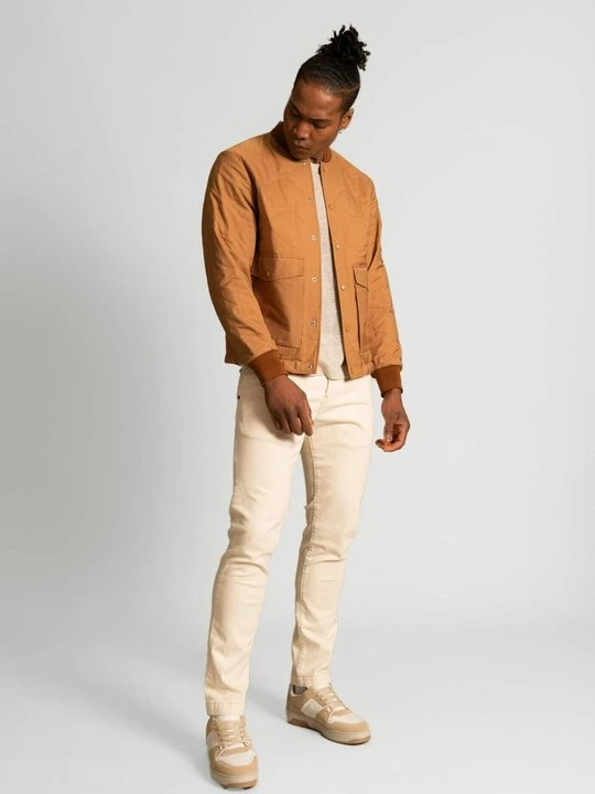 Foto van product Bomberjacks Replay cognac