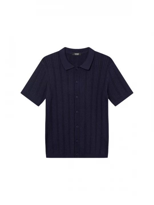 Foto van product BOMBOOGIE Gebreid vest navy